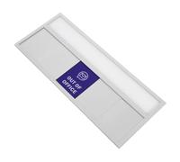 Panneau Indicateur Coulissant Acrylique Argenté pour Porte de Bureau | Statut Visible, Changement Simple, Usage, pour Cabinet Médical et Salle de Conférence, Format Compact