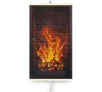 Panneau infrarouge chauffant 430W TRIO design Feu de camp