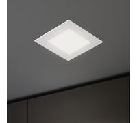 Panneau Intégré Deckenpanel Encastrable Plafonnier LED Aluminium Blanc Carré