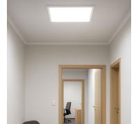 Panneau Intégré Plafonnier Suspension Bureau Du Jour Blanc LED Longueur 59,5cm