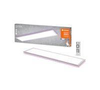 Panneau intelligent avec principal et rétro-éclairage avec technologie wifi TW RGB et dimmable, 100X250mm Blanc +RC, Paquet de 1