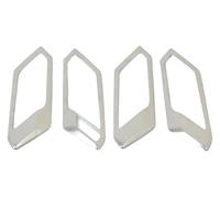 Panneau Intérieur Automobile Pour VW Pour TR&OC Pour TROC 2017-2022 Panneau Décoration Intérieurs Fibre Carbone Poignée Porte Intérieure Voiture Garniture Couvercle Cuvette