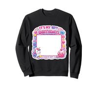 Panneau « It's My 10th Birthday » avec Inscription « My Shirt » pour Fille de 10 Ans Sweatshirt