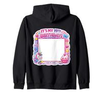 Panneau « It's My 19th Birthday » avec Inscription « My Shirt » pour Fille de 19 Ans Sweat à Capuche