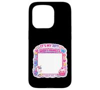 Panneau « It's My 20th Birthday » avec Inscription « My Shirt 20 Year Old Girl » Coque pour iPhone 15 Pro