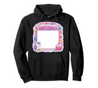 Panneau « It's My 20th Birthday » avec Inscription « My Shirt 20 Year Old Girl » Sweat à Capuche