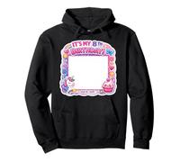 Panneau « It's My 8th Birthday » avec Inscription « My Shirt » pour Fille de 8 Ans Sweat à Capuche