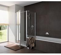 Panneau latéral en corail court pour S3 et FT2 myDay WK 75 735-755x1750mm, VB00607517DA1, Cabines de douche: Cadre : Argent poli, Verre : ESG