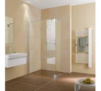 Panneau latéral Kermi PASA XP TFR 08020, PXTFR08020VPK, Couleur: Argent Brillant Verre Véritable Brillant Nettoyant Clair