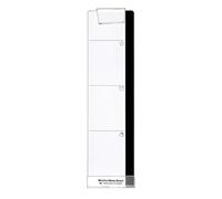 Panneau latéral pour message d'ordinateur, support de panneau latéral léger, support de mémo portable en acrylique | Tableau de message pratique et durable pour écrans d'ordinateur, armoires