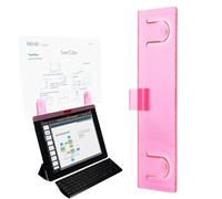 Panneau latéral pour moniteur - Organiseur de notes adhésives pour écrans d'ordinateur | Support mémo en acrylique transparent pour l'organisation du bureau, panneau de rappel adhésif pour
