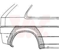 Panneau Latérale Arrière Droite Radlaufrand Convient pour VW Golf III 1H1 Vento