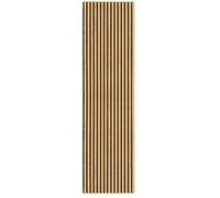 Panneau Latte Acoustique Murale Chêne Deluxe Placage Décoratif 240cm x 60cm Chêne