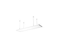 LEDKIA LIGHTING Panneau LED 120x30 cm 40W 4000lm + Kit de Suspension 3000K Individuel Blanc chaud