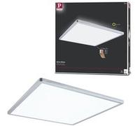 Panneau LED 3-Step-Dim Atria Shine Backlight carré 420x420mm 22W 2200lm 4000K Chrome mat gradable Chrome mat G