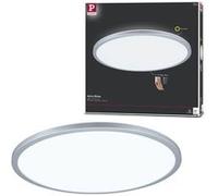 Panneau LED 3-Step-Dim Atria Shine Backlight rond 420mm 22W 2300lm 4000K Chrome mat gradable Chrome mat G