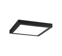 Paulmann Abia 70985 Panneau à LED 22 W blanc chaud noir (mat)