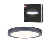 Panneau Led Abia D.300mm 22w 2200lm 2700k Plastique Gris Foncé 230v