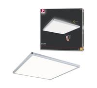 Panneau LED 3-Step-Dim Atria Shine Backlight carré 420x420mm 22W 2200lm 3000K Chrome mat gradable Chrome mat G