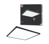 Panneau LED 3-Step-Dim Atria Shine Backlight carré 420x420mm 22W 2200lm 4000K Noir gradable Noir G