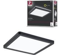 Paulmann Panneau LED Atria Shine Backlight carré 190x190 mm 11,2W 900lm 4000K Noir