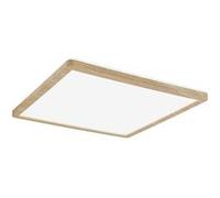 Panneau LED Atria Shine Backlight IP44 carré 293x293mm 16W 1600lm 4000K Esthétique bois Esthétique bois G