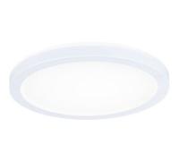 Panneau LED Atria Shine Backlight IP44 rond 190mm 11,2W 850lm 4000K Blanc Blanc