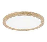 Paulmann Panneau LED Atria Shine Backlight – IP44 rond 190 mm 11,2W 850 lm 4000K effet bois