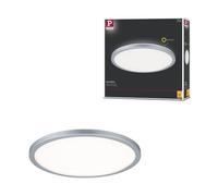Paulmann Plafonnier LED Atria Shine 70991 – 16 W, blanc chaud, chrome mat