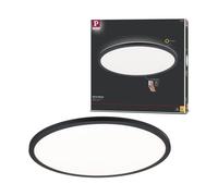 Paulmann Panneau LED Atria Shine - 3-Step-Dim Backlight rond Ø420 mm 22W 2300 lm 3000K Noir