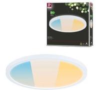 Panneau LED Atria Shine IP44 rond 298mm 14,8W 2250lm 3000 - 6500K Blanc Blanc G