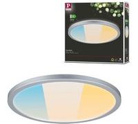Panneau LED Atria Shine IP44 rond 298mm 14,8W 2250lm 3000 - 6500K Chrome mat Chrome mat G