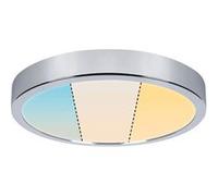 Paulmann Panneau LED Aviar IP44 Ø30 cm 18W 2700K avec commutateur chromé