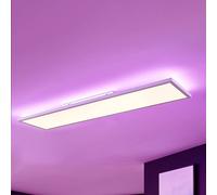 Panneau LED Brenda Arcchio, dimmable, blanc, Salon / Salle à manger, Moderne, Plafonnier LED