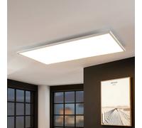 Panneau LED Brenda Arcchio, dimmable, blanc, Salon / Salle à manger, Moderne, Plafonnier LED