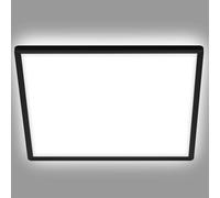 Panneau Led Briloner Leuchten Slim, 22 W, 3000 Lm, Ip20, Noir, Plastique, 42 X 42 X 2,9 Cm