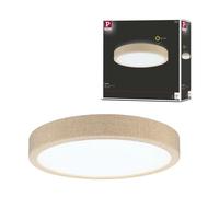 Panneau Led Cosara D.300mm 15w 1800lm 4000k Tissu Beige 230v Ip44