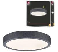 Panneau LED Cosara IP44 rond 300mm 15W 1300lm 3000K Gris foncé