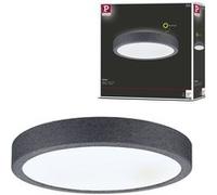 Panneau LED Cosara IP44 rond 300mm 15W 1300lm 4000K Gris foncé