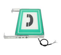 Panneau LED D’appel D’urgence pour Tunnel, Route et Rail | Signal Lumineux Haute Visibilité, Boîtier de Protection, Finition Antireflet, Installation Rapide, Métal Plastique