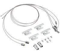 Panneau LED en Y 2 pièces avec câble de 1 m + 4 clips