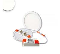 Panneau LED Encastrable Ø 12 cm Flex 8 W Découpe 5-10 cm Blanc Neutre