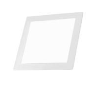 Panneau LED encastrable - AVIZAR - Carré 18W 20x20 cm - Blanc - LED intégrée - Encastrable plafond