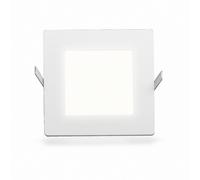 Panneau LED Encastré Ultra Fin Carré Blanc Froid 1501LM 21W Dimmable (W) Ø 203mm