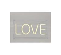 Panneau LED I-Total XL2762 Rectangulaire avec prise USB idéal pour Chambre (LOVE),Décoration