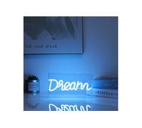 Panneau LED I-Total XL2766 Rectangulaire avec prise USB idéal pour Chambre Motif DREAM, Décoration