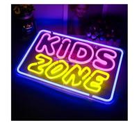 Panneau LED Lampe apaisante, enseigne lumineuse Zone enfants, aire de jeux, parcours d'entraînement, club