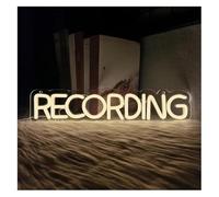 Panneau LED Lampe LED néon dimmable pour enregistrement, studio, chambre, 40 cm x 9