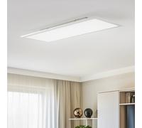 Lindby LED Plafonnier Livel à intensité variable (Moderne) en Gris Aluminium e. a. pour Cuisine (1 lampe,à), Eclairage Lampe Luminaire Plafond Eclerage