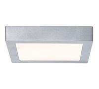 Panneau LED Lunar carré 225x225mm 12,5W 1140lm 3000K Chrome mat Chrome mat G